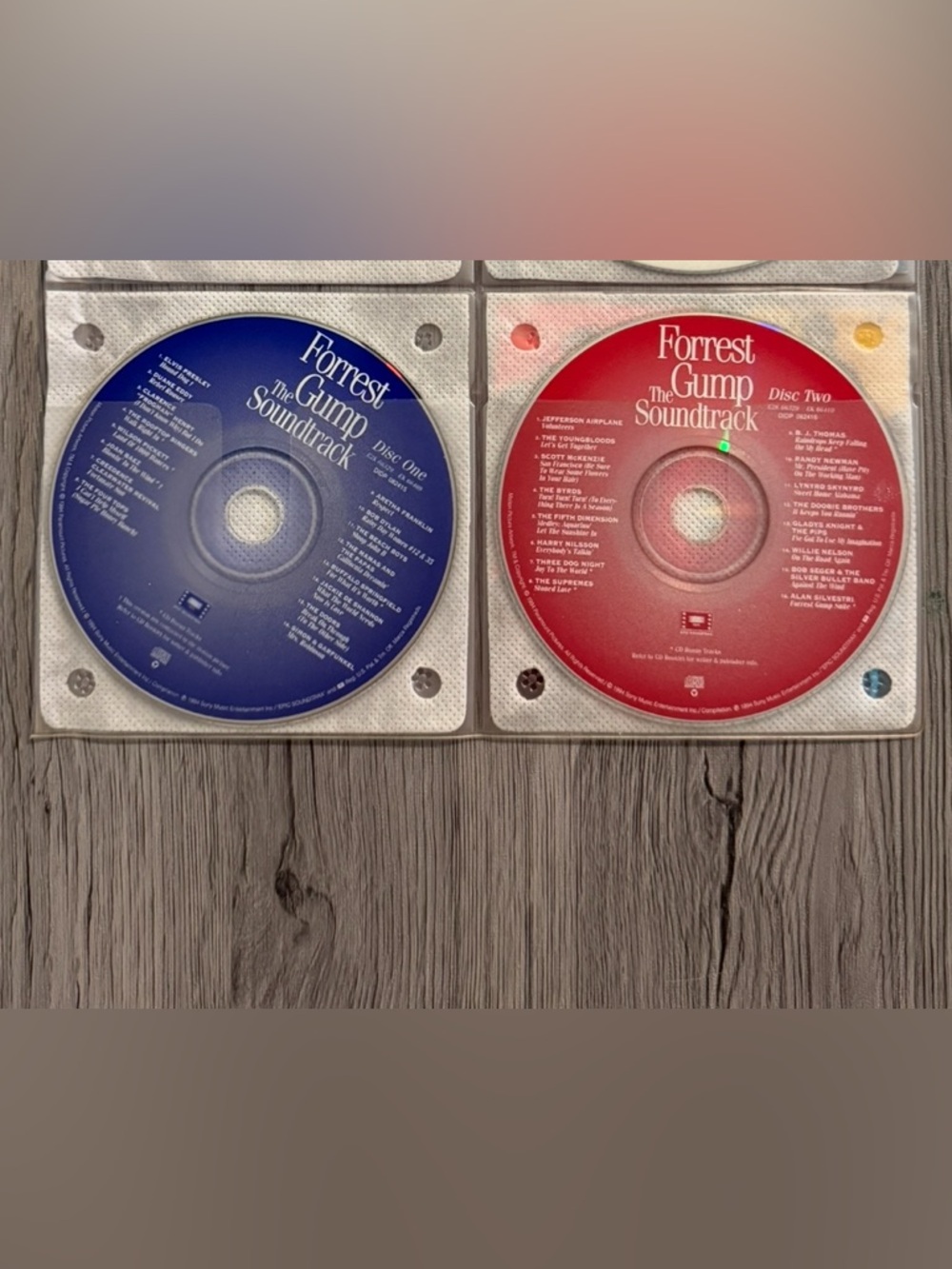 Forrest Gump Original Soundtrack (CD, 1994, 2 Discs, Sony Music